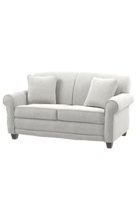 Quick-Ship Elkhart Loveseat with Preferred Seat Deck in Crypton Fabric