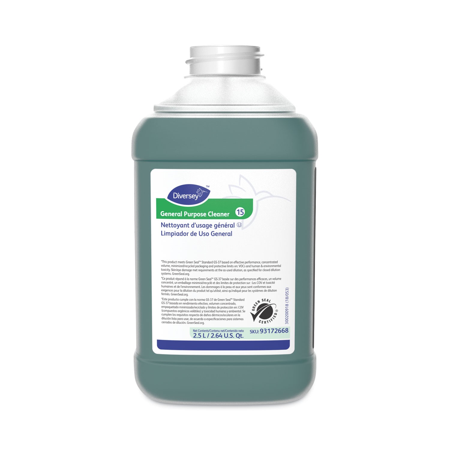 Alpha-HP Multi-Surface Disinfectant Cleaner, Citrus Scent, 2.5 L J-Fill ...
