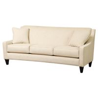 Quick-Ship Vidalia Sofa with Preferred Seat Deck in Dual Fabric