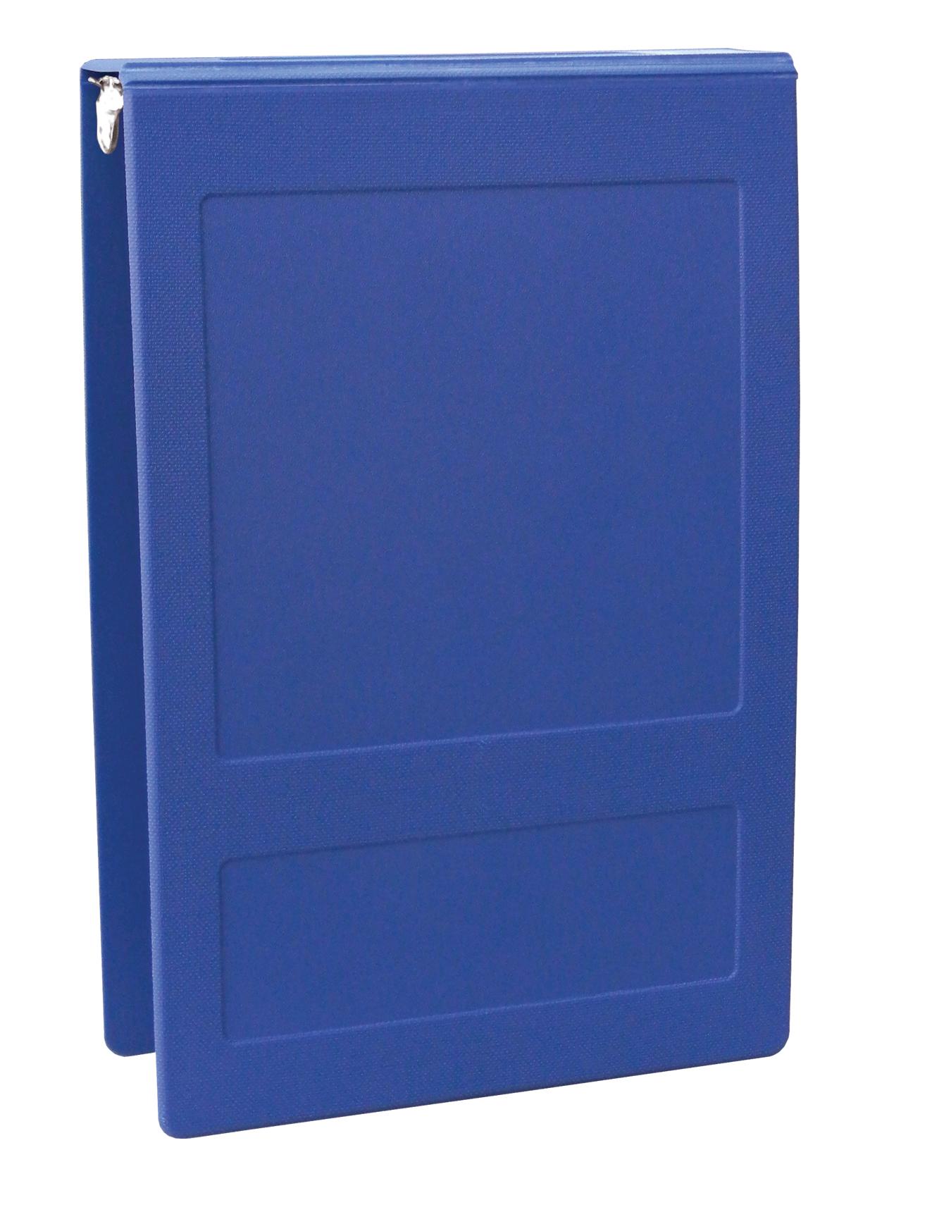 Molded Top Open Binder, 1i W - Color  Dark Blue Chart Type 3 Ring