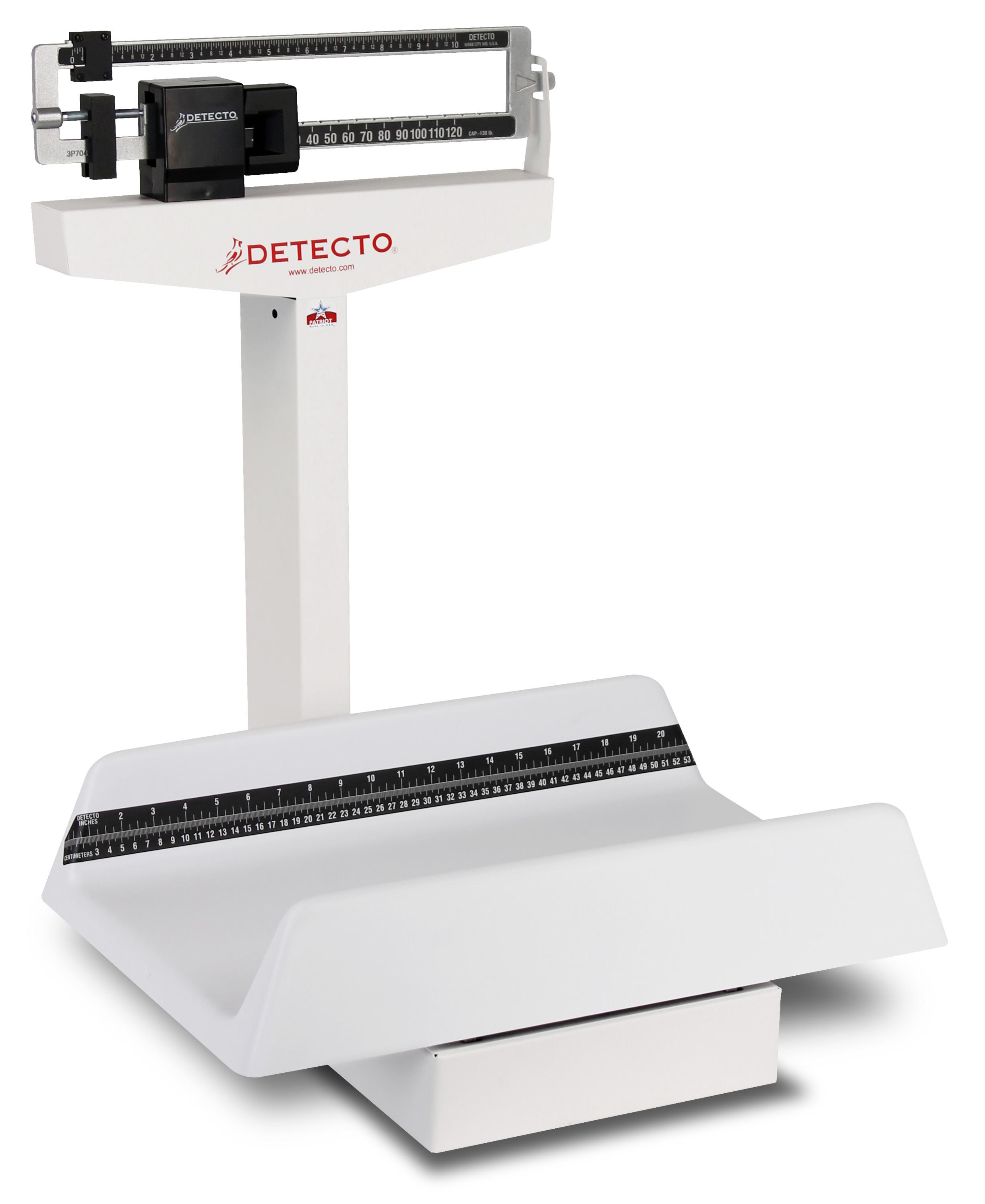 Baby Scale, Weighbeam, Tray, 130 lb Capacity