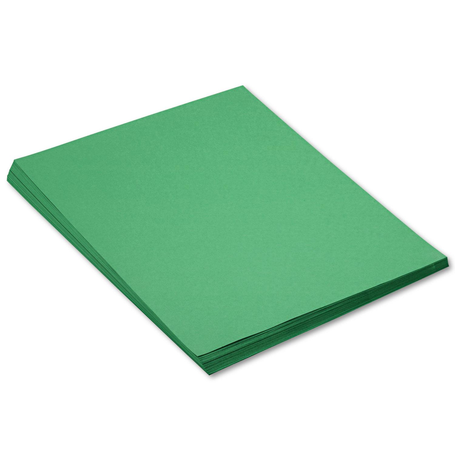 Prang® Construction Paper, 58 lbs., 18 x 24, Holiday Green, 50 Sheets/Pack