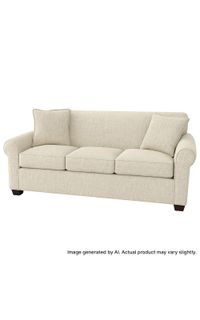 Quick-Ship Gainesville Apartment-Size Sofa in Crypton Fabric