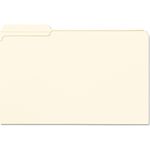 Smead File Folder, 1/3 Cut First Position, Reinforced Top Tab, Legal, Manila, 100/Box