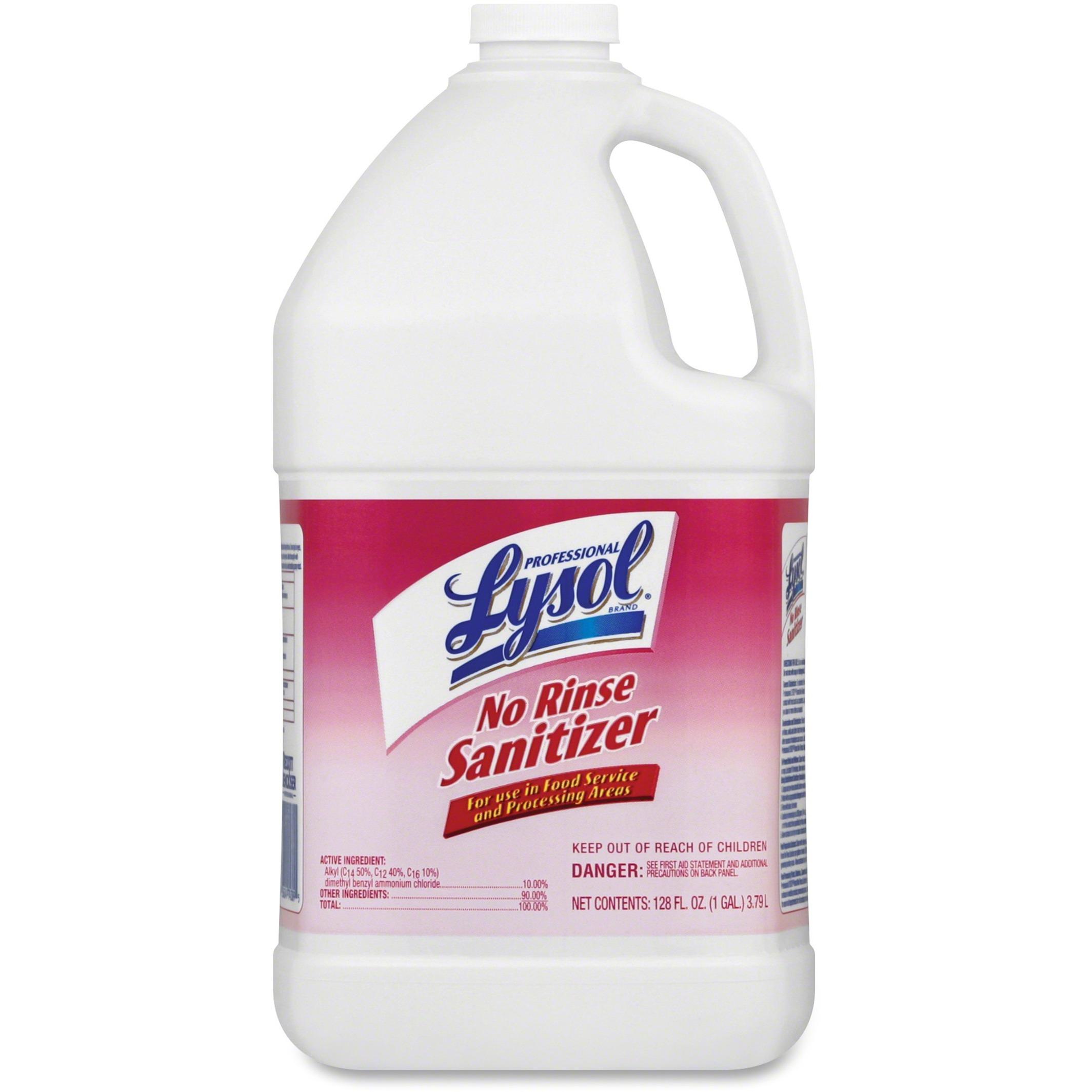 Professional Lysol Professional No Rinse Sanitizer, 1 Gal