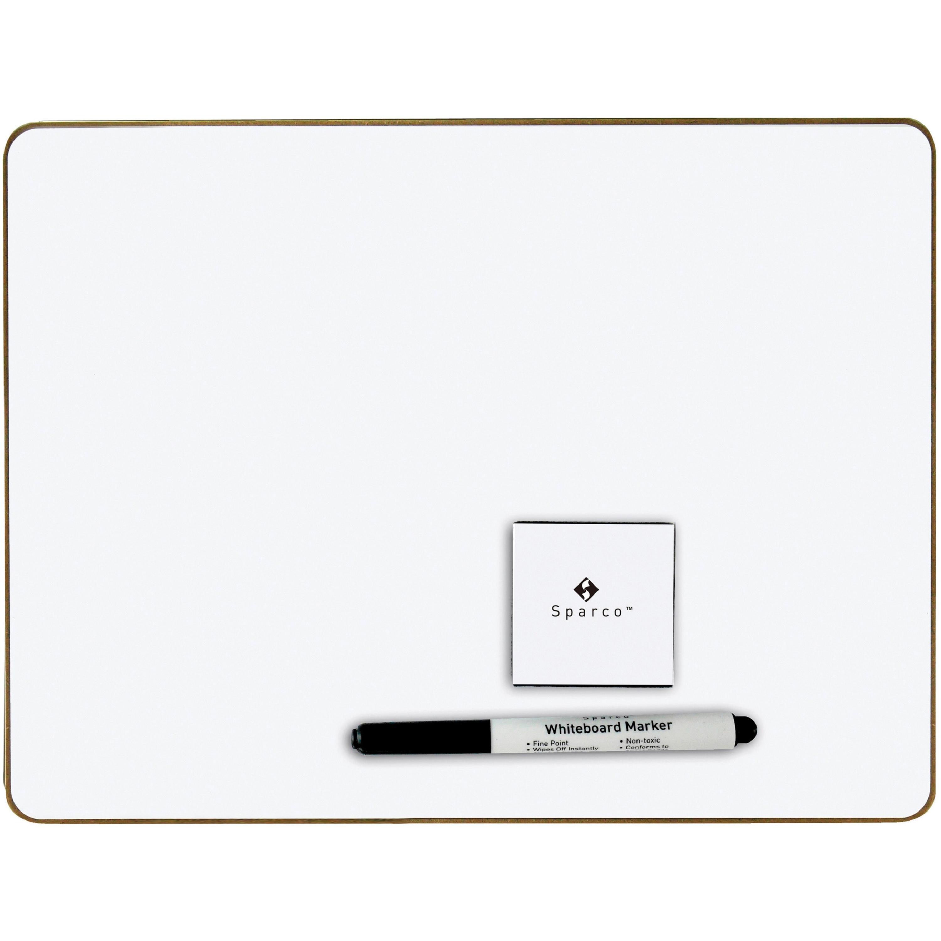 Lap Board Kit, w/Brd/Marker/Erase, 12 Sets/BX, 9"x12", White
