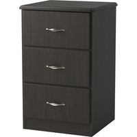 Quick-Ship Williamsburg 3 Drawer Bedside Cabinet