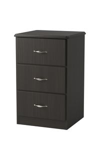 Quick-Ship Williamsburg 3 Drawer Bedside Cabinet