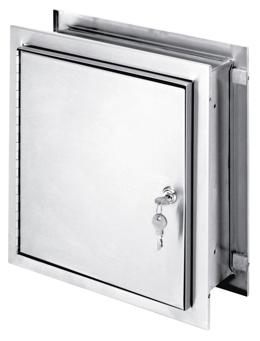 Pass-Thru Cabinet - Adjustable Flange - S/S