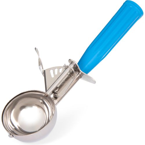 Vollrath 2 oz Royal Blue Color-Coded Standard Length Squeeze Disher - #16