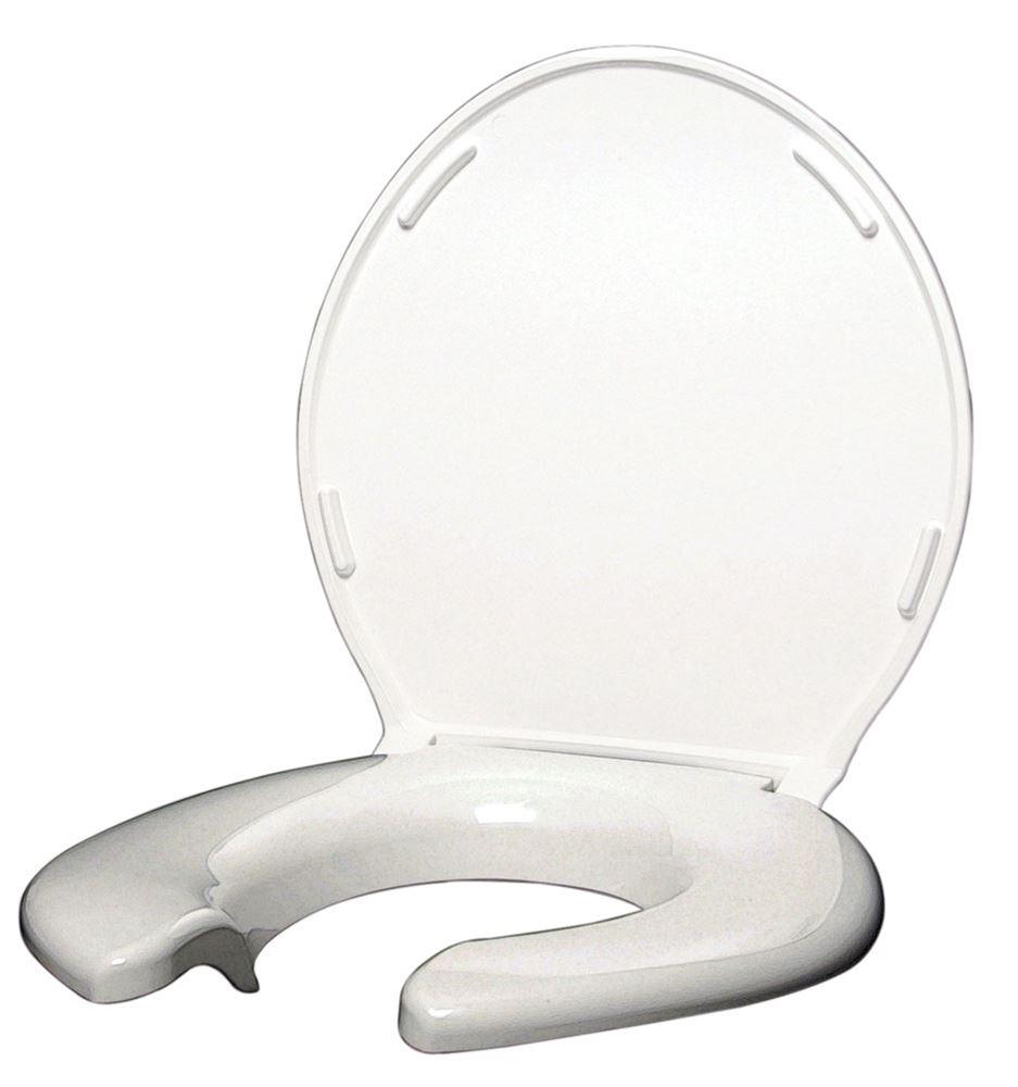 Big John Bariatric Toilet Seat, Original, Open Front, With Lid