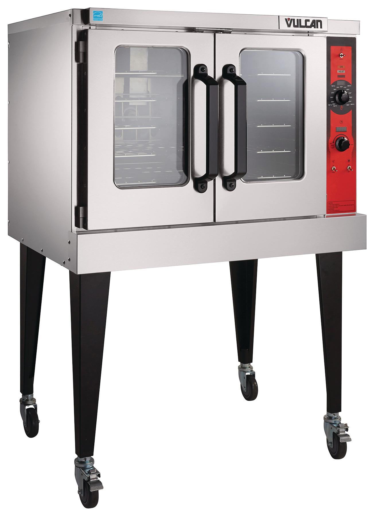 Vulcan Single-Stack Convection Oven with Removable Doors, Gas Type: Natural, QUICK SHIP