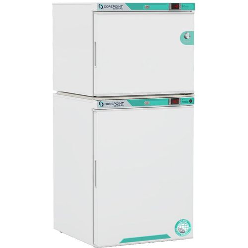 Refrigerator & CONTROLLED Auto Defrost Freezer Combination, 7 Cu. Ft ...