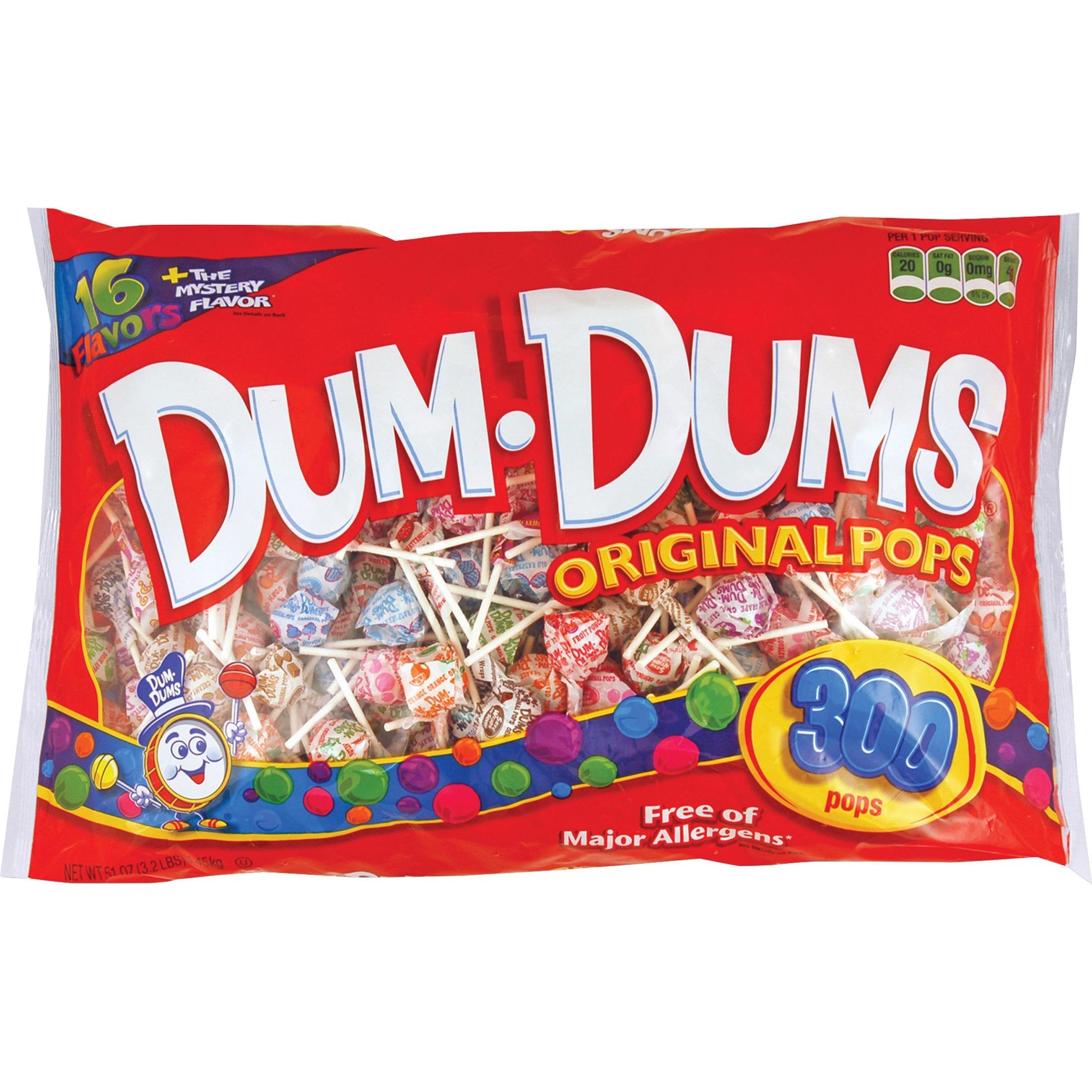 Spangler® Dum-Dum-Pops, Assorted Flavors, Individually Wrapped, 120 ...