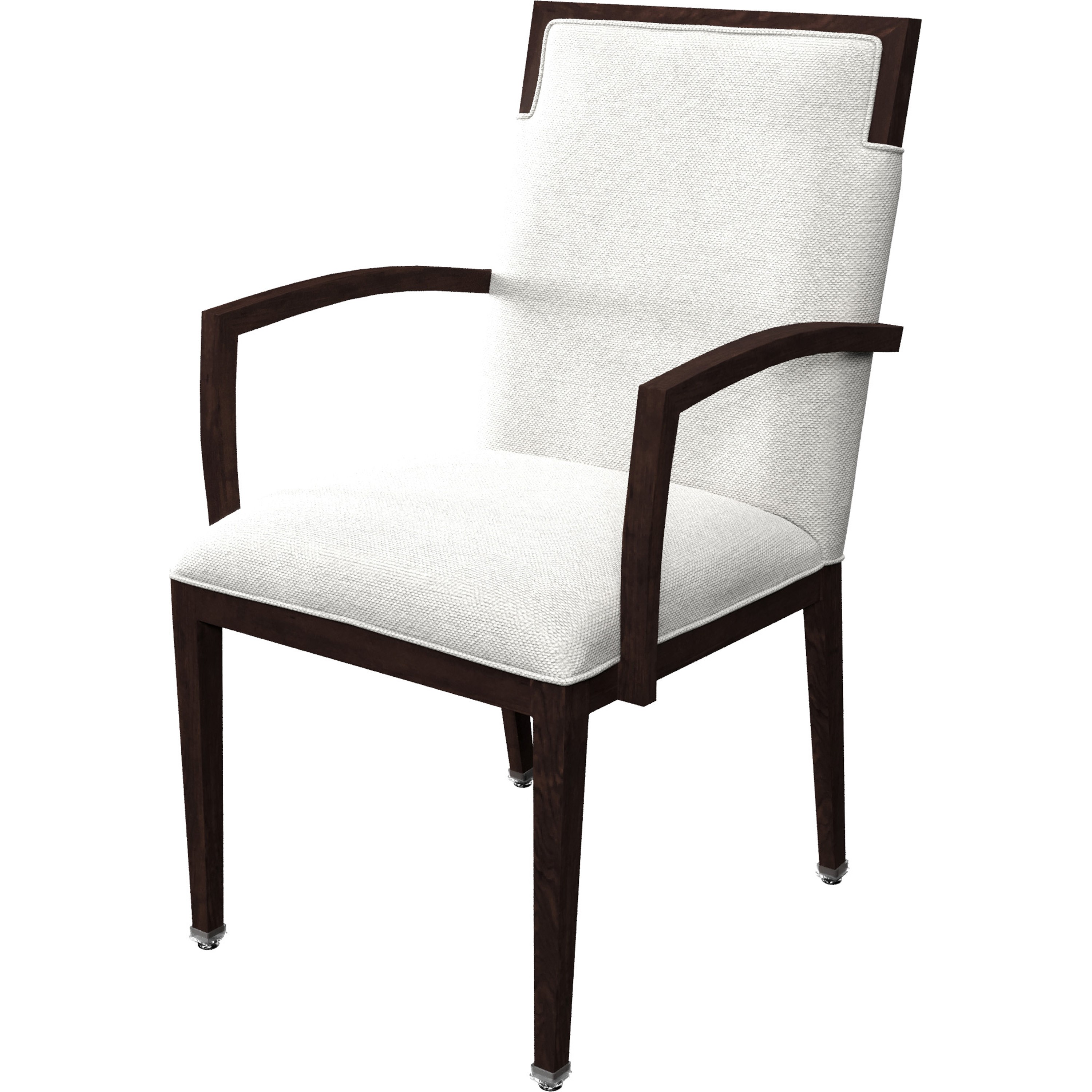 Lynden Dining Chair with Front Casters | Maxwell Thomas
