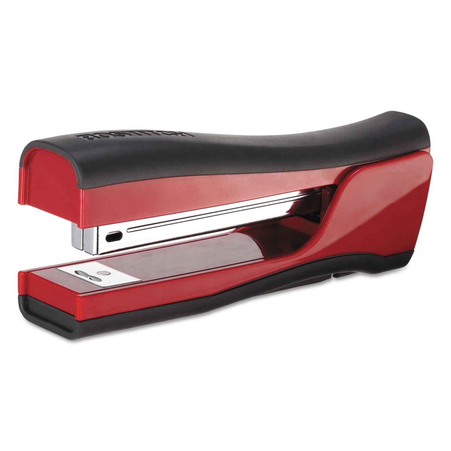 Bostitch® Dynamo Stapler, 20-Sheet Capacity, Red