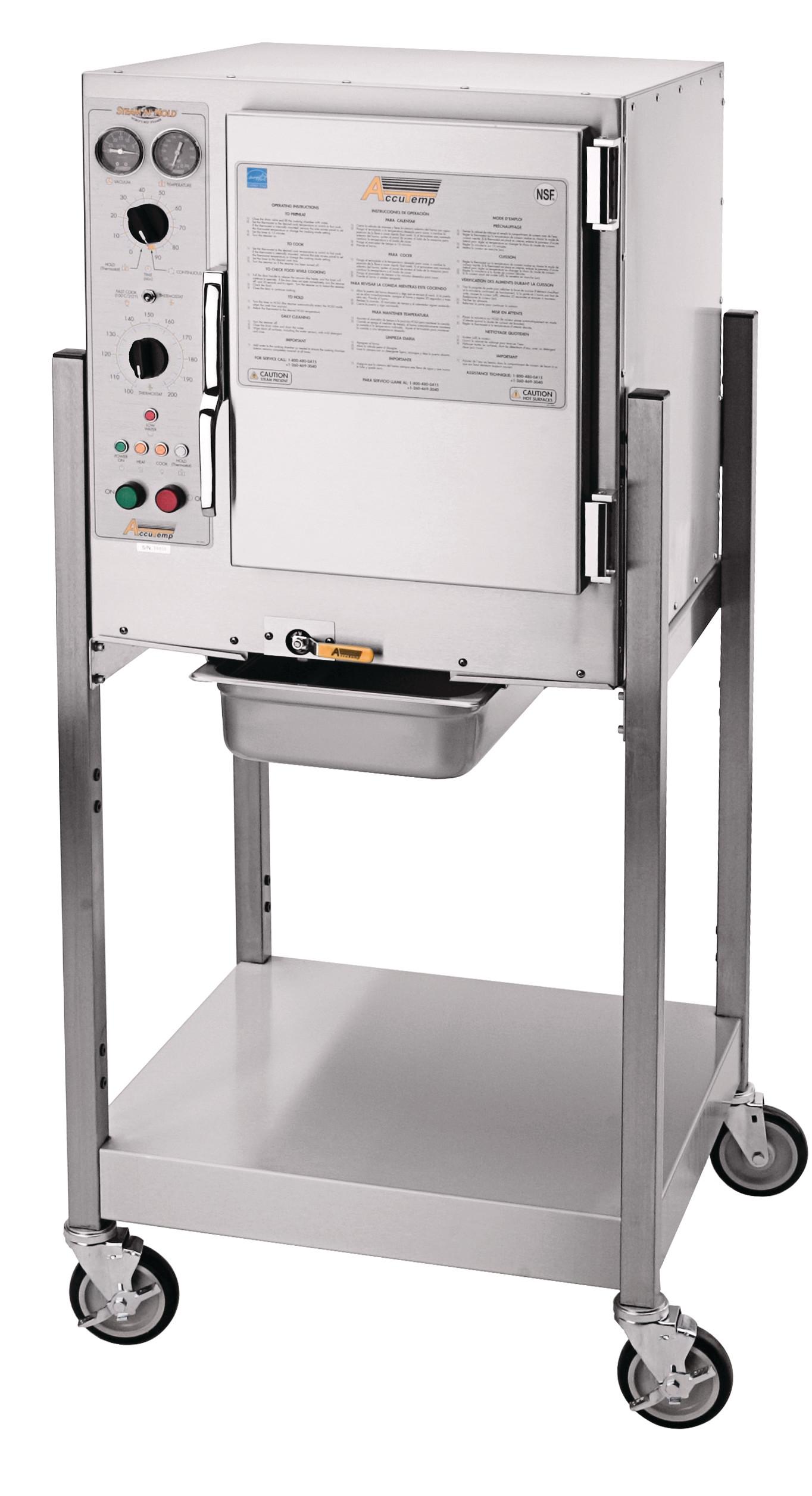 Six-Pan Steam & Hold, 90 Min Timer, Right Hinge (3VR98)