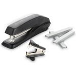 Swingline® Standard Stapler Value Pack w/Standard Staples & Remover, 15-Sheet Cap, Black