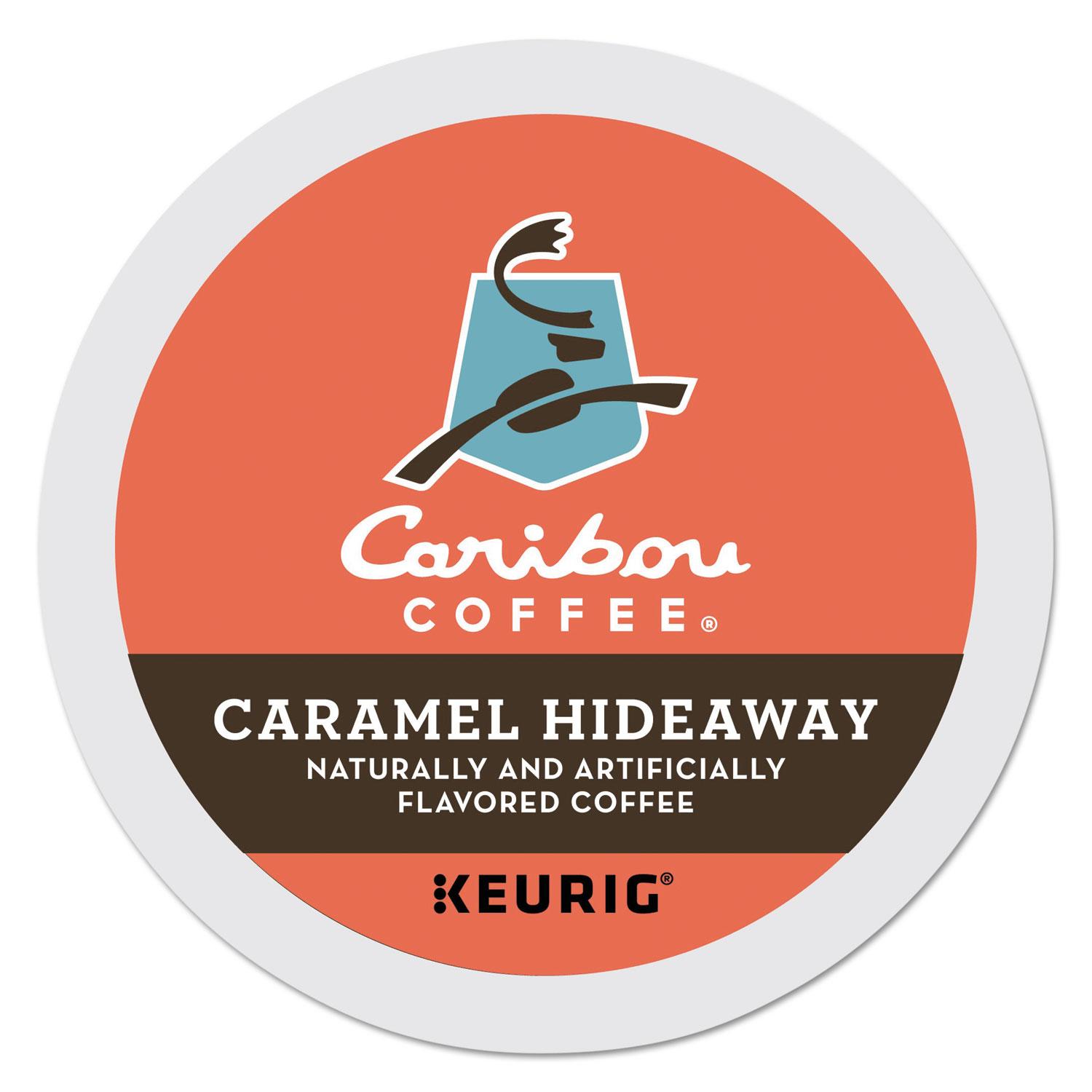 Caribou Coffee® Caramel Hideaway K-Cups, Mild Roast, 24/Box