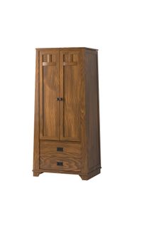 Oak Park 2-Door/2-Drawer Wardrobe