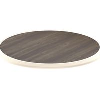 Laminate Tabletop with Spill-Boundary Edge, 30" Round