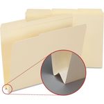 Smead Heavyweight File Folders, 1/3 Tab, 1 1/2 Inch Expansion Letter, Manila, 50/Box