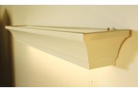 Kensington LED Overbed Light with Pull Chain: 4 ft.