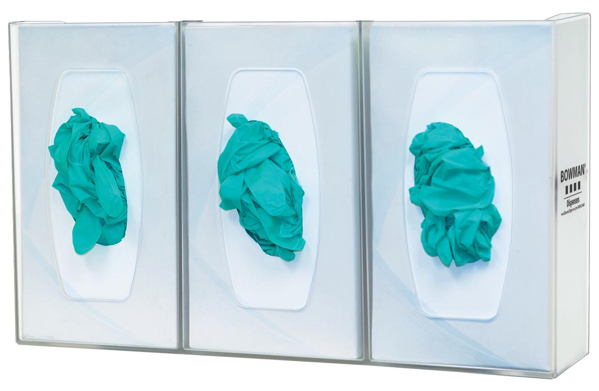 Glove Box Dispenser - Single with Flexible Springs Holds one box of ...