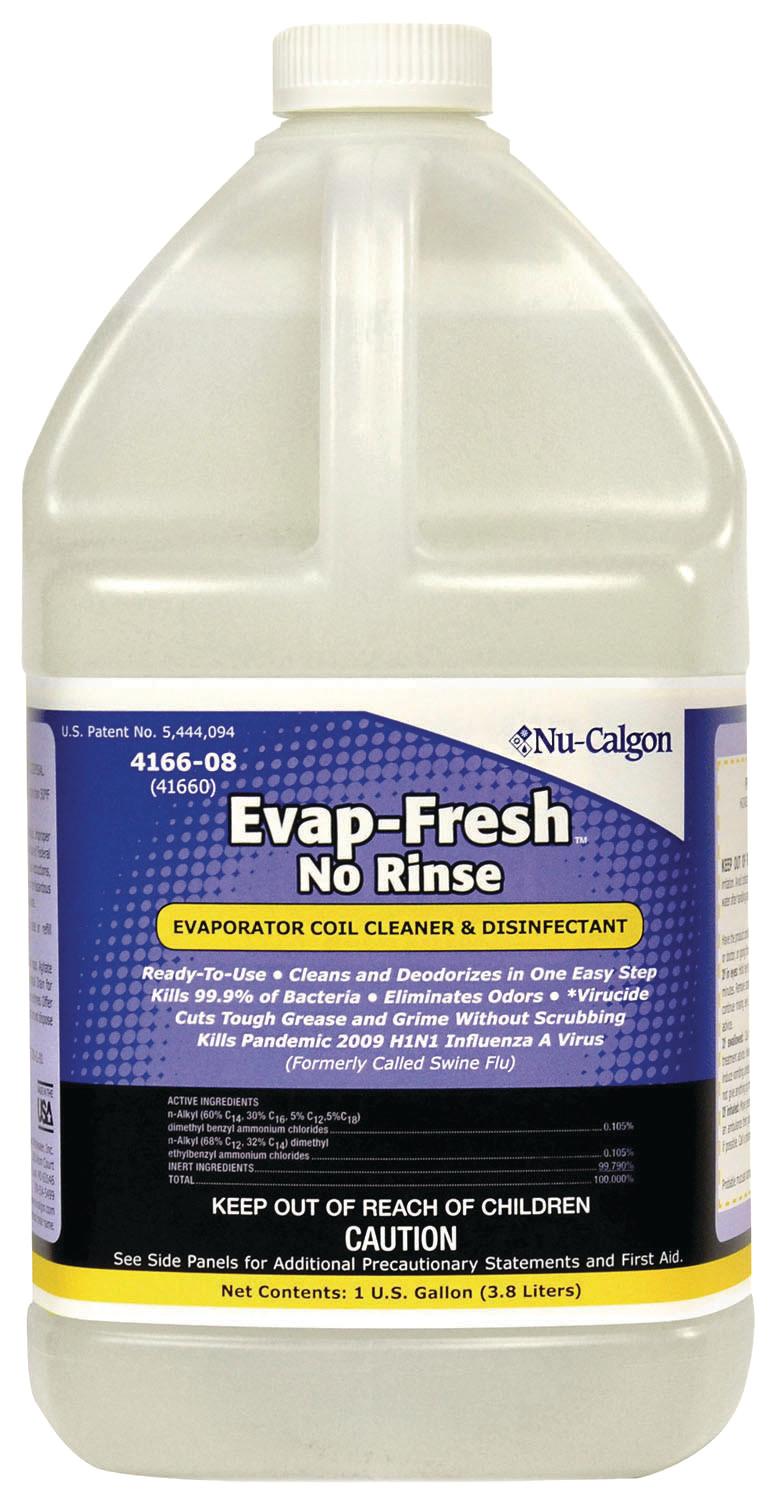 Nu-Calgon Evap Fresh Evaporator Coil Cleaner & Disinfectant, 1 Gallon