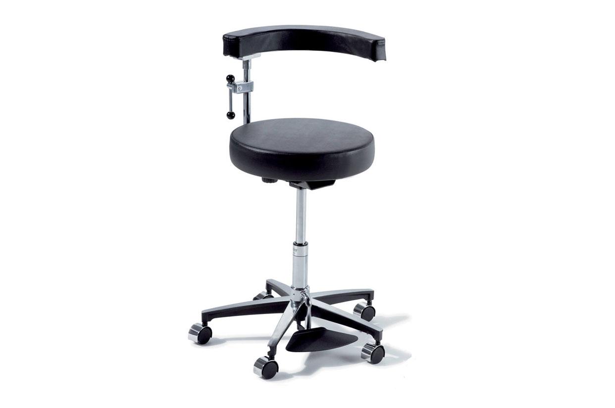 Height Adjustable Pneumatic Lab Stool (42370) | Direct Supply