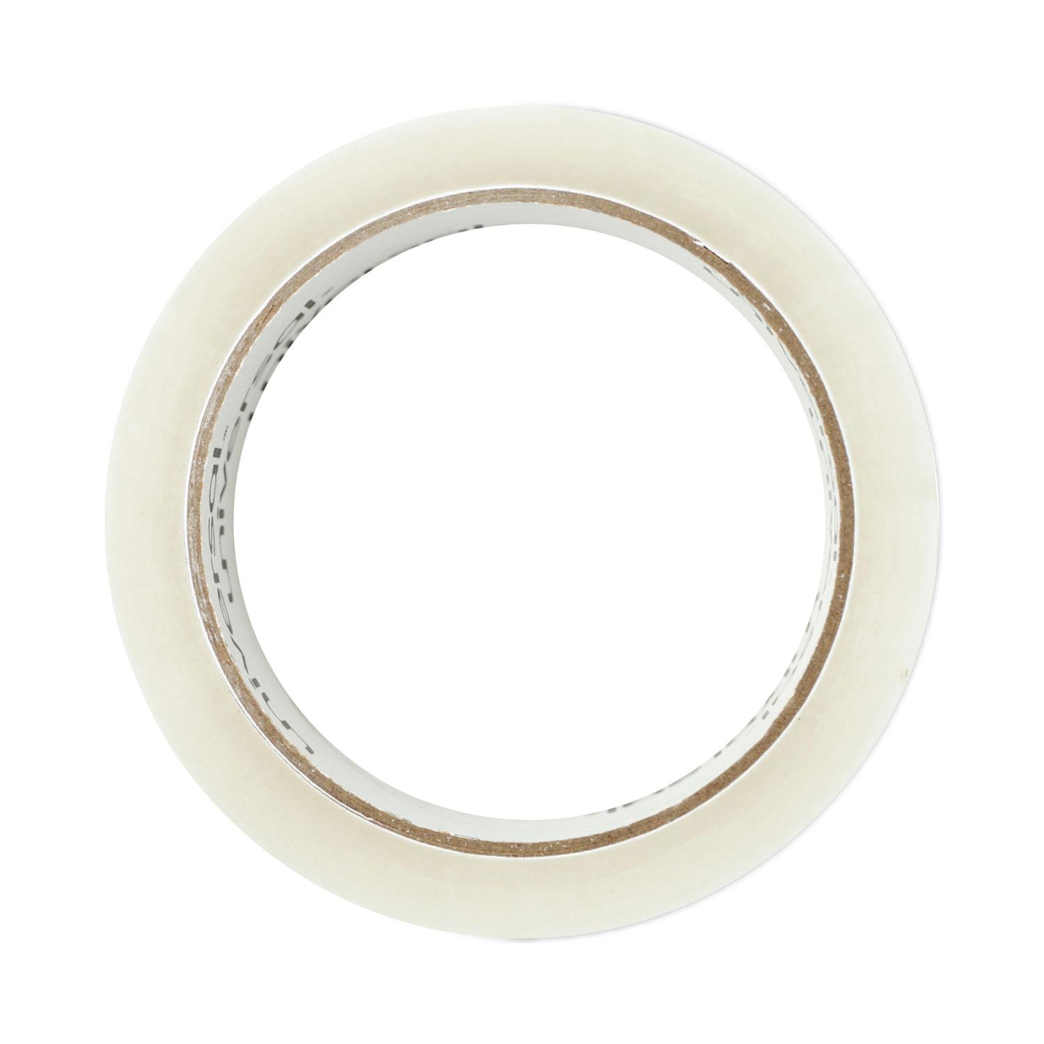 Universal® General-Purpose Box Sealing Tape, 48mm x 54.8m, 3" Core, Clear, 6/Pack