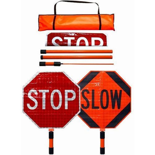 Roll-Up Stop/Slow paddle