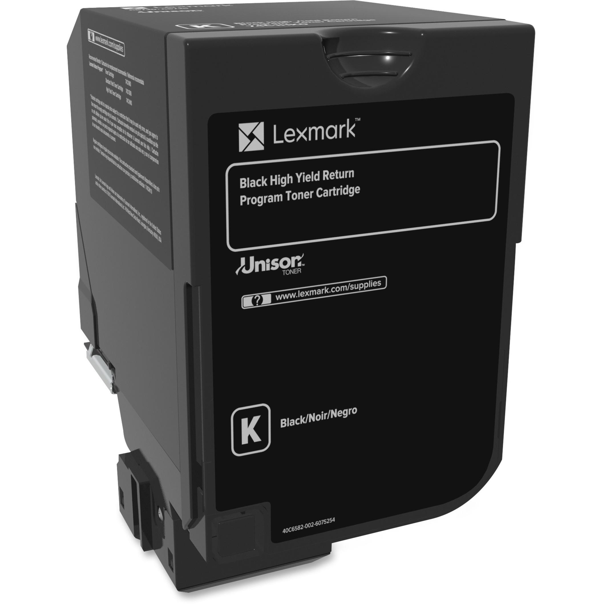 Rtn Toner Cartridge, f/CS720/725, 20,000 Page Yield, BK