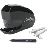 Swingline® Speed Pro 45 Electric Stapler Value Pack, Full Strip, 45-Sheet Capacity, Black