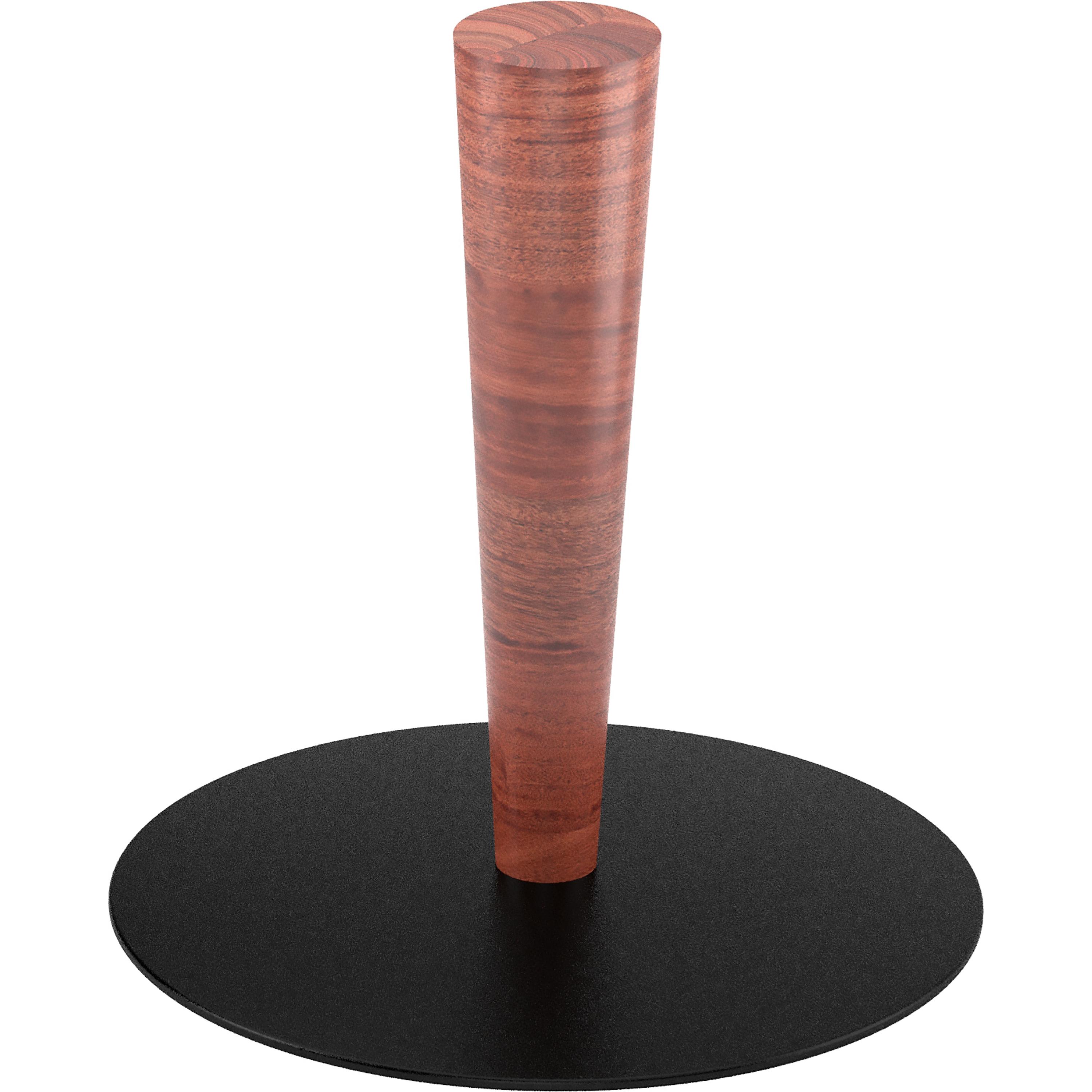 Maxwell Thomas® Essential Series Alexandria Disc Table Base for 48" Square Tabletops - Base Finish: Black Maple