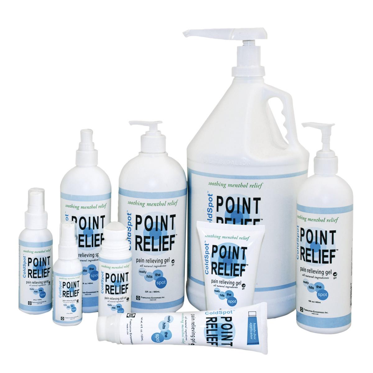 Point Relief® ColdSpot™ Gel Pump, 128 Ounces (1 Gallon)