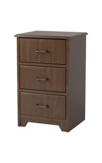 Elkhart 3-Drawer Bedside Cabinet