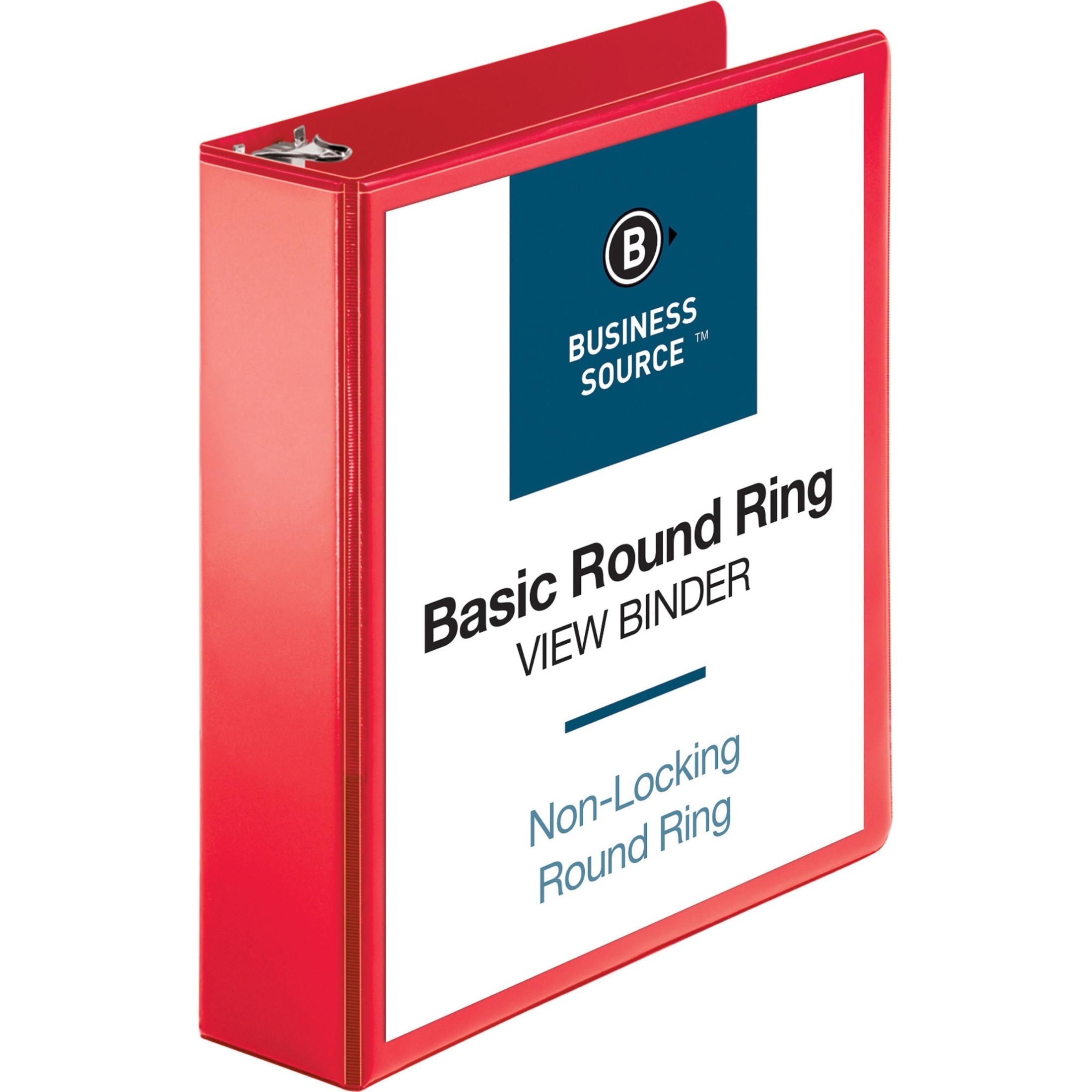 View Binder, Round Ring, 1/2