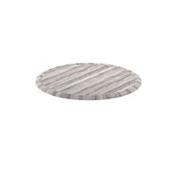 Thermolaminate Tabletop with Spill-Retainer Edge, 48" Round