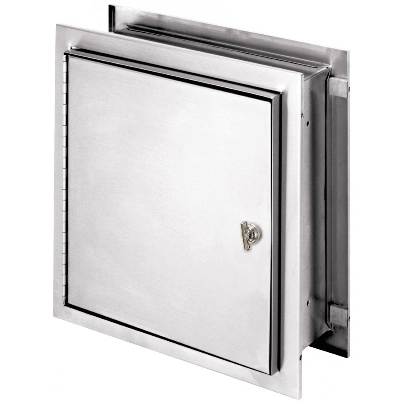 X-Deep Pass-Thru Cabinet - Adjustable Flange - S/S