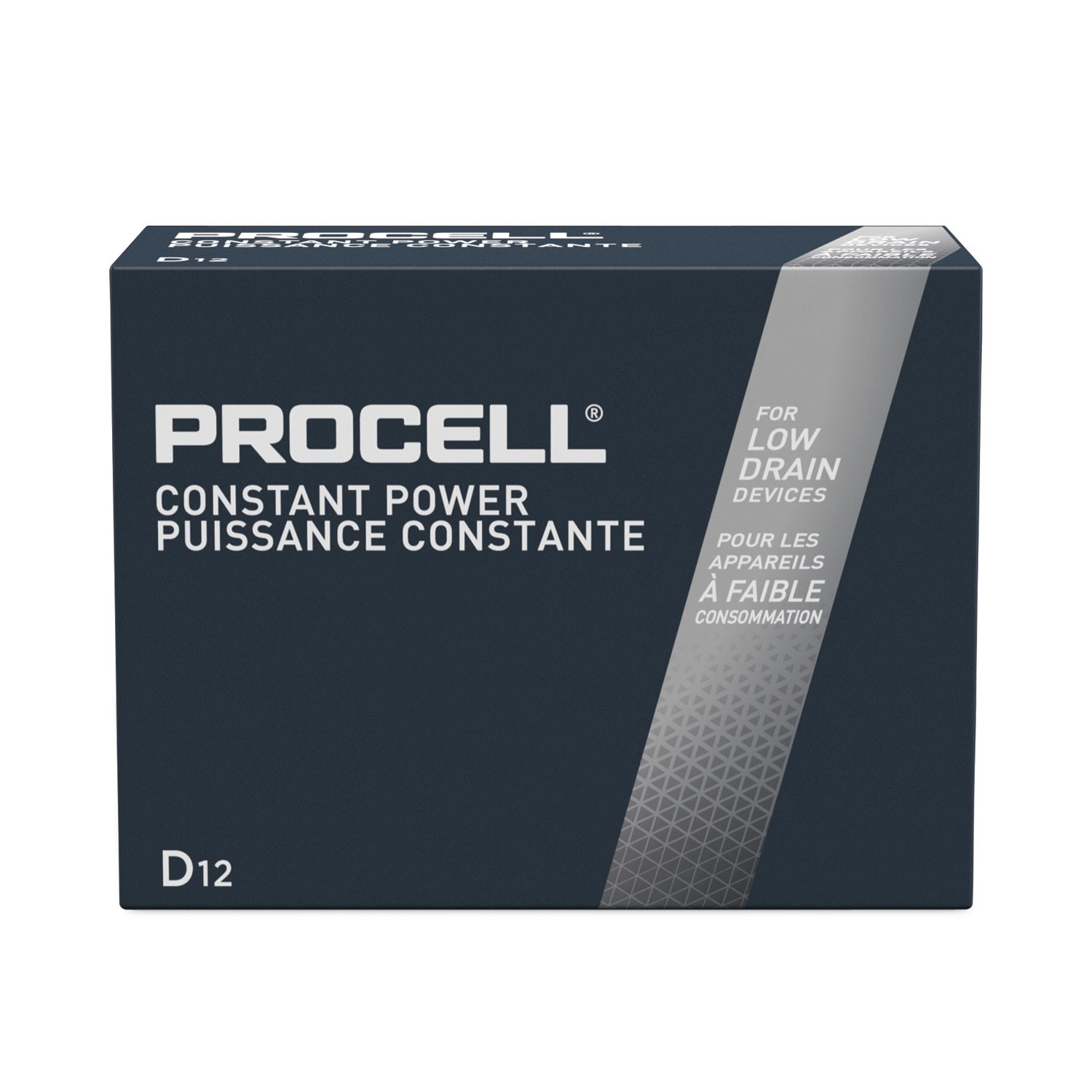 Procell D Batteries, Pack of 12