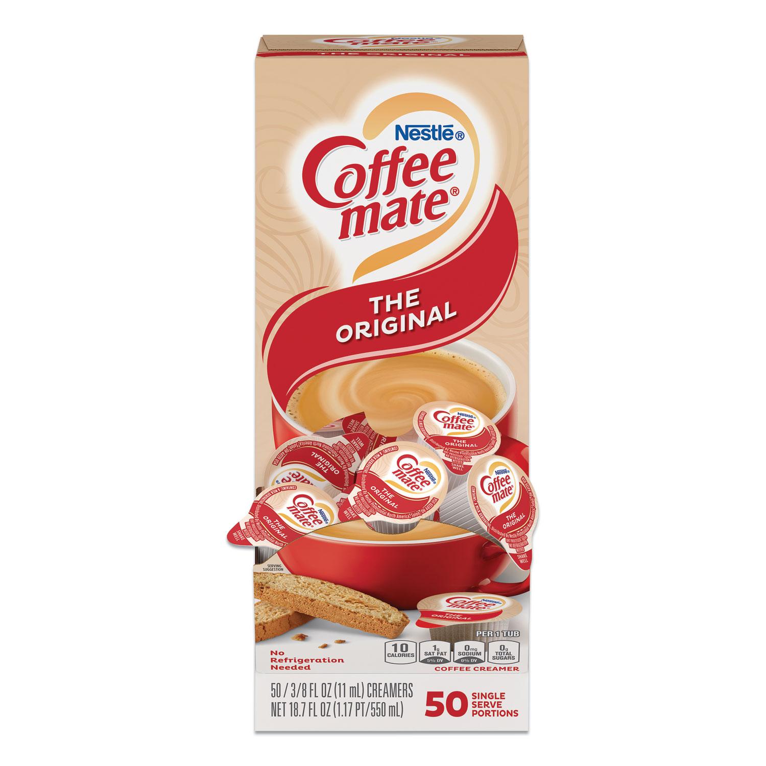Coffee mate® Coffee mate Original Liquid Creamer, 0.38 Oz., 50/Box