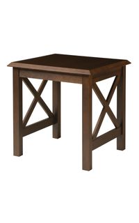 Saragosa Square End Table with Laminate Top