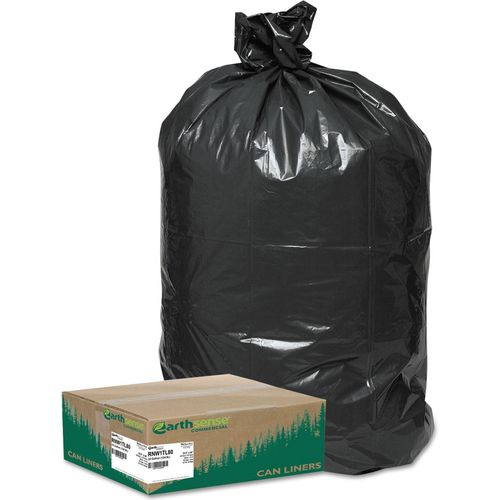 Ultra Flex Waste Bags, 30 gal, 1.05 mil, 6 x 2.1, Black, 150