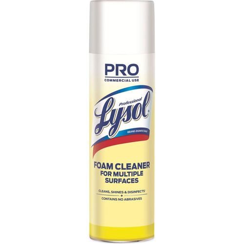 Lysol Professional Foam Cleaner Disinfectant, Fresh Clean Scent, 24 oz.  (3624102775)