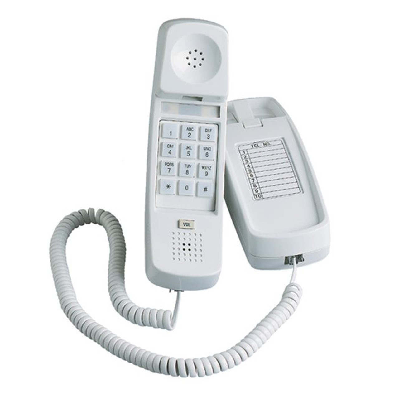 Single Patient Use Phone, White (33Y81) | Direct Supply