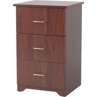 Plymouth 3-Drawer Bedside Cabinet