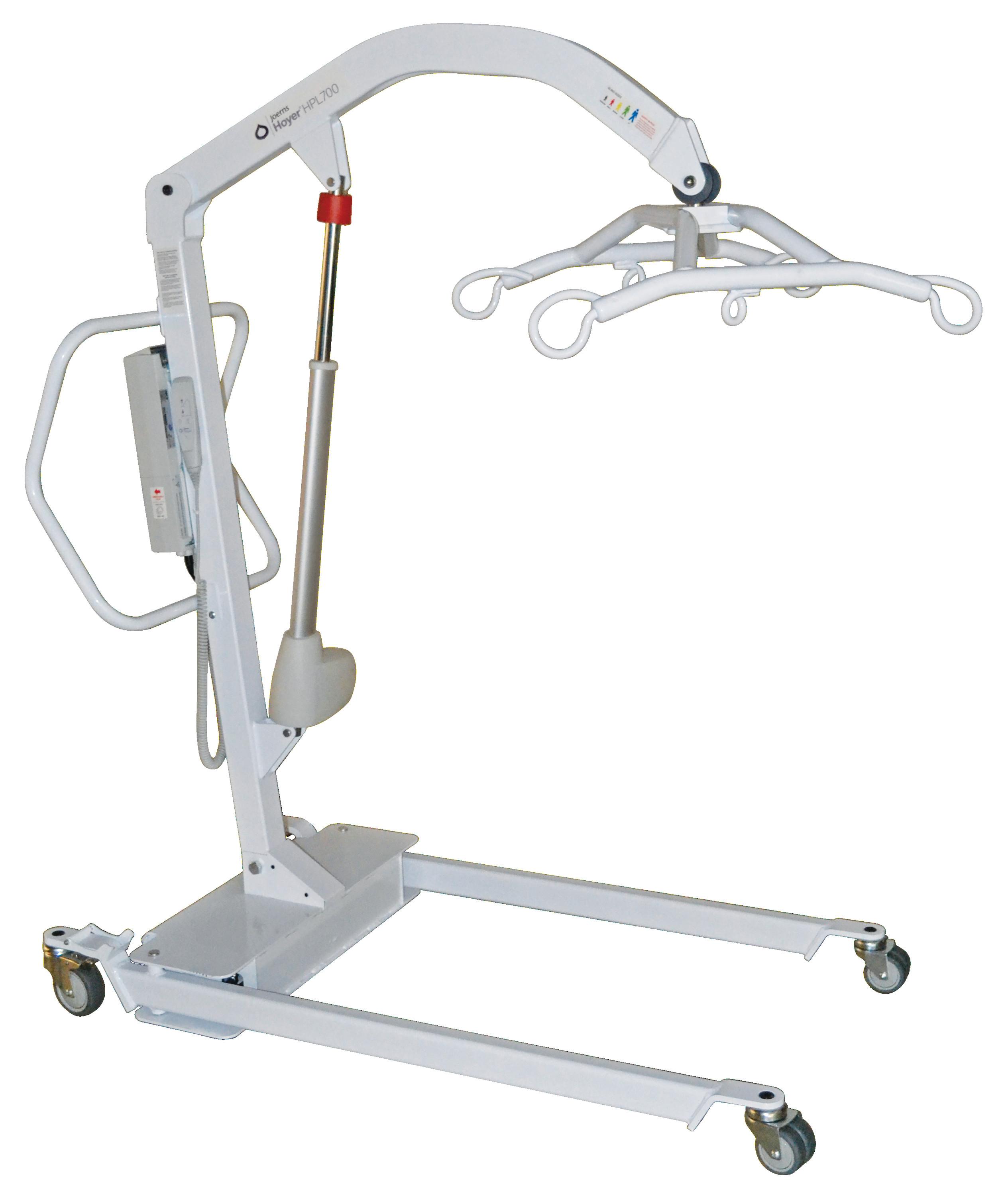 Joerns Hoyer Electric Bariatric Floor Lift, Scale, 700 lb. Weight ...
