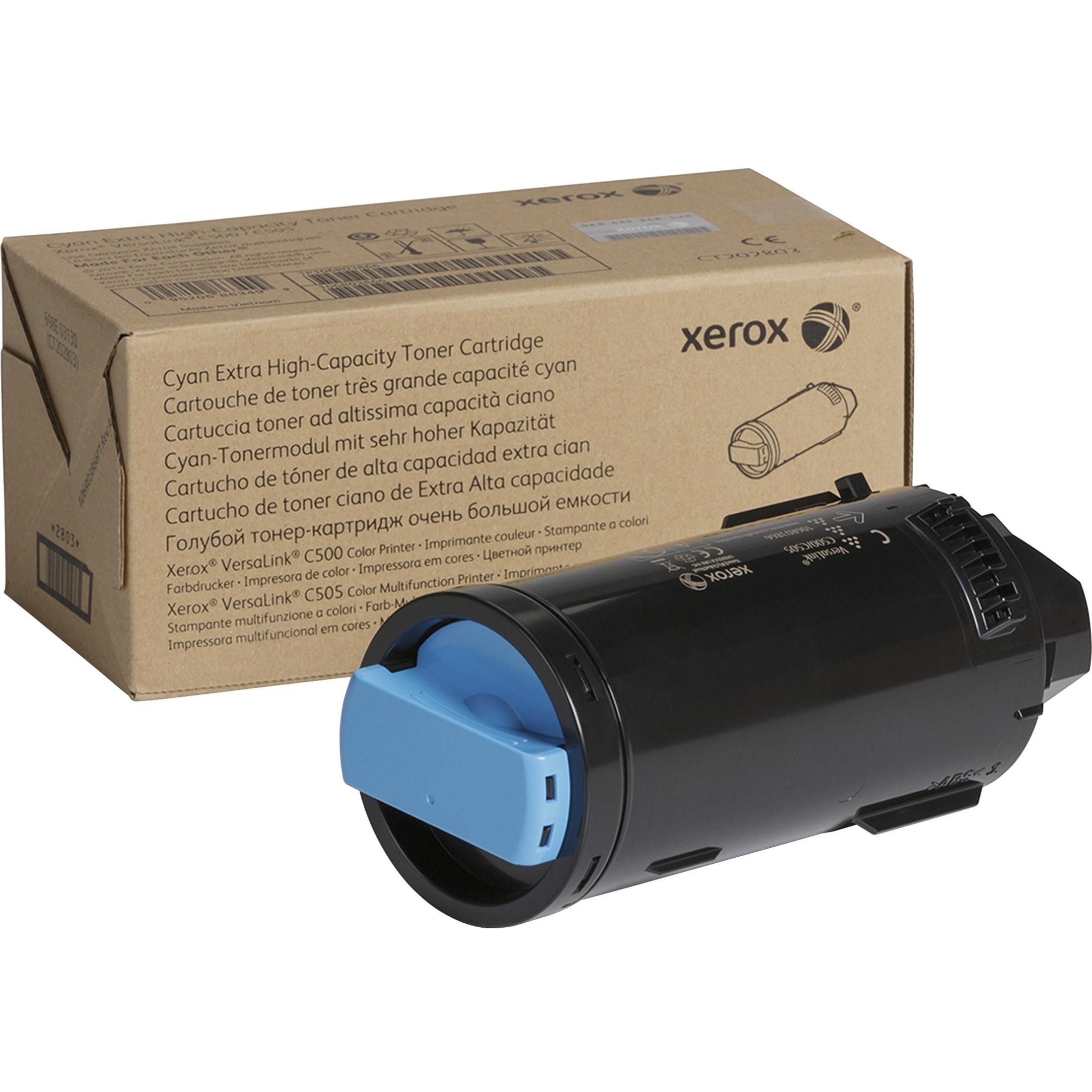 Toner Cartridge, f/VersaLink C500/C505, 9,000 Pg Yd, Cyan