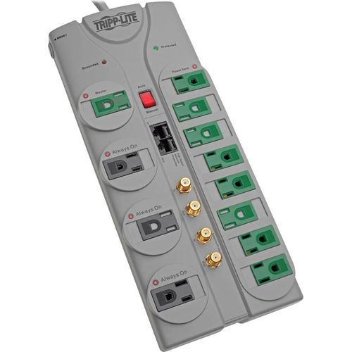 Eco Surge 6 Outlet Surge Protector 6 ft cord 2100 Joules Remote Controlled  (TLP66RCG)